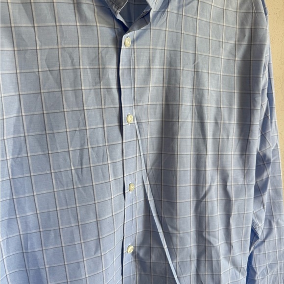 Men’s Blue Hugo Boss Squared Design Long Sleeve Formal Button Up Shirt - Picture 2 of 6